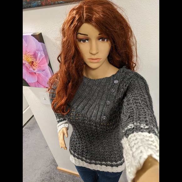 Ann Taylor Loft Cozy Fitted Knit Sweater w/ Foldable Turtle Neck Size XS P - Picture 3 of 8